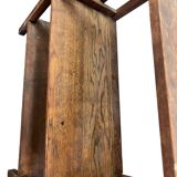 Vintage wooden open side cabinet / shelf