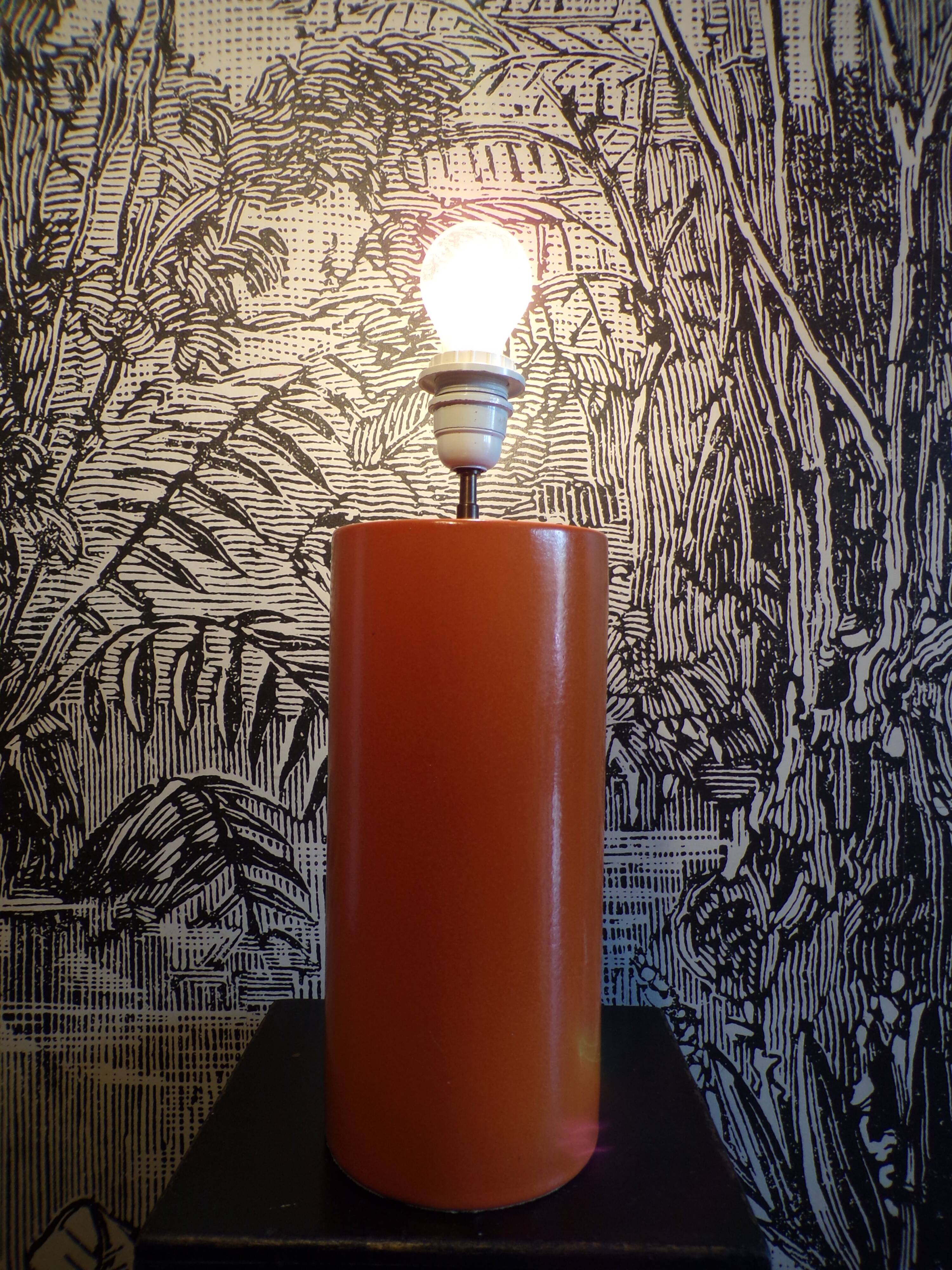Lampe 1970 en céramique