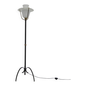 Lampe vintage sur pied - acier