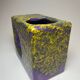 Vintage cubic vase