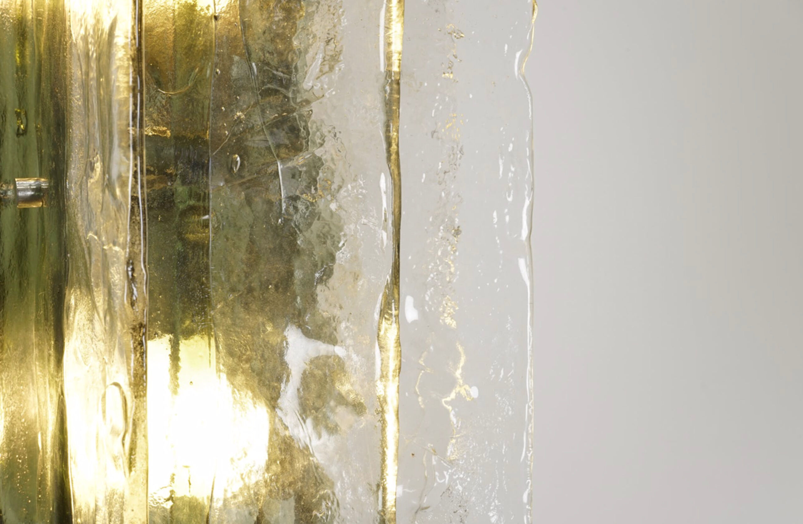 Suspension LS199 by Carlo Nason, Mazzega circa 1960