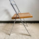 Folding chair cannage Giorgio Cattelan