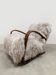 Jindrich Halabala vintage Tibetan sheepskin armchair H-269