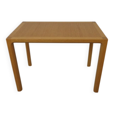 Danish Oak Side Table, 1960s