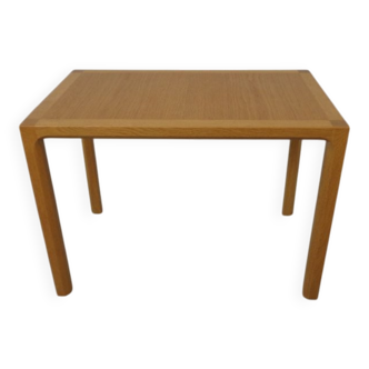 Danish Oak Side Table, 1960s