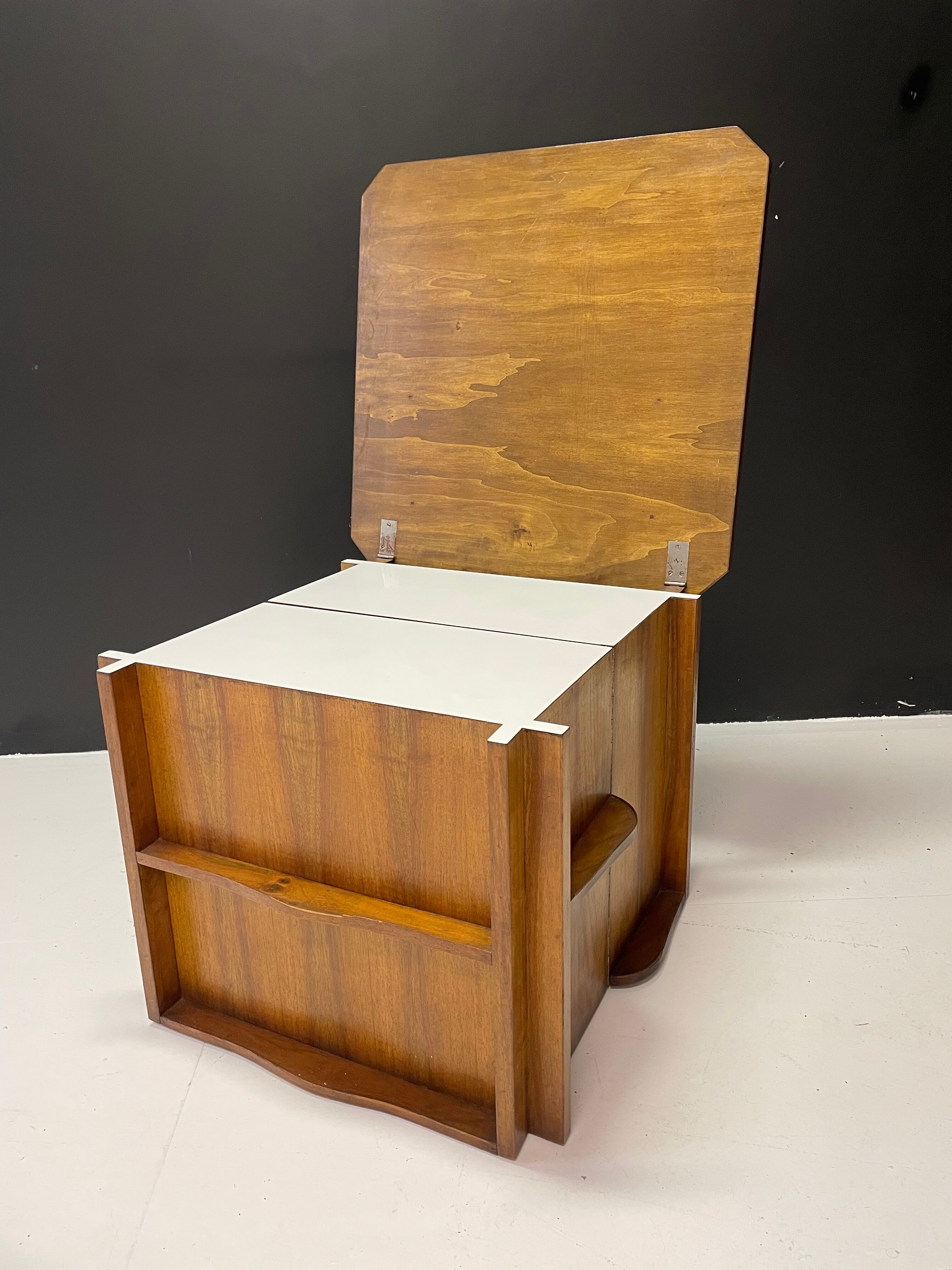 Lounge bar on rosewood roulette 1970