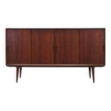 Rosewood highboard, Danish design, 1970s, manufacturer: Omann Jun