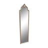 In-between mirror in gilded wood