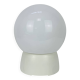 Vintage opaline ball wall lamp from the 60s