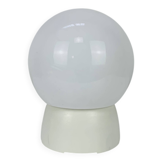 Applique boule opaline vintage années 60