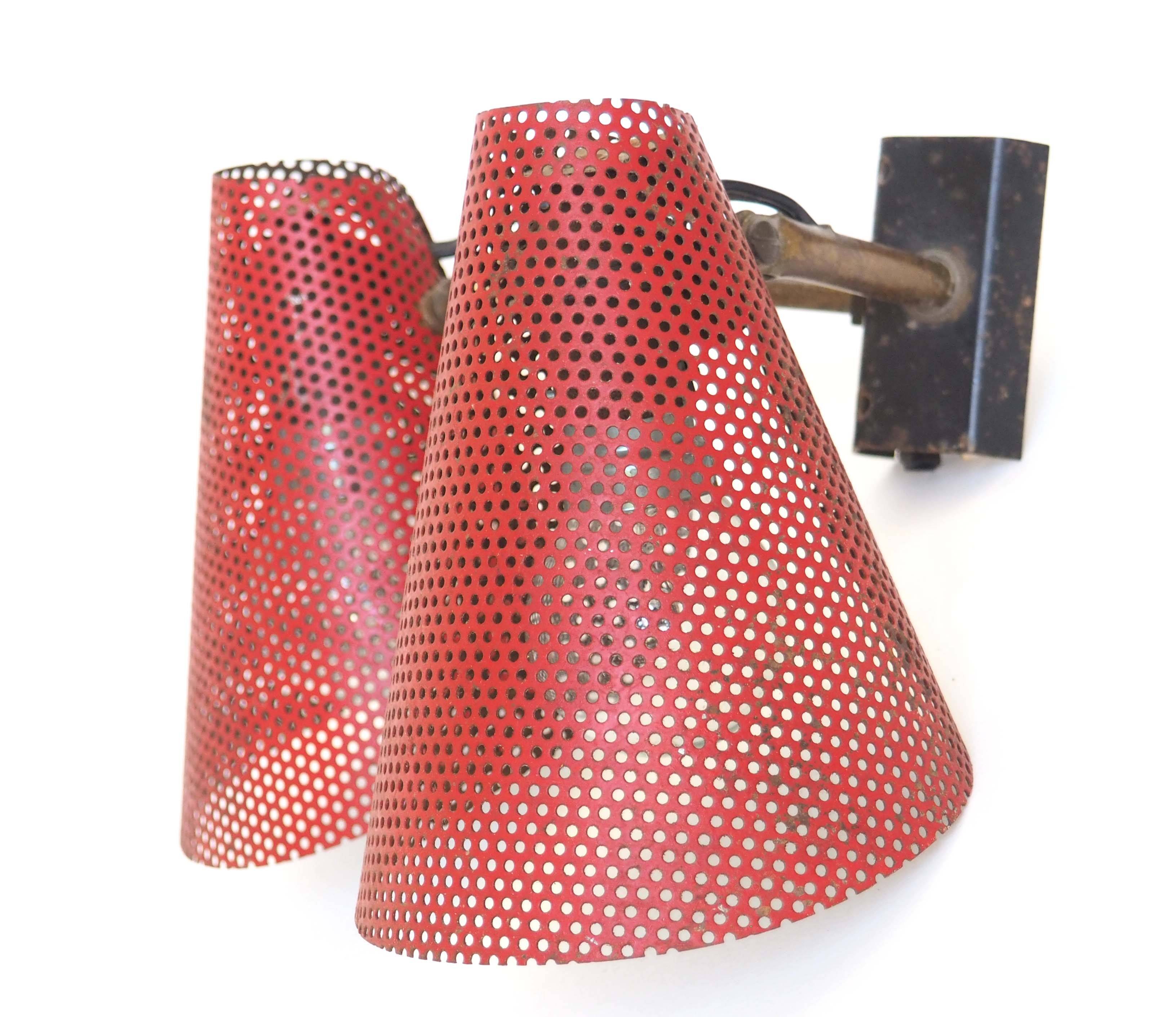 Double Rigitulle Wall Light by J Biny