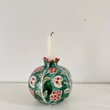 Large ceramic candle holder