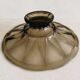 Fruit cup on pedestal in molded smoked glass