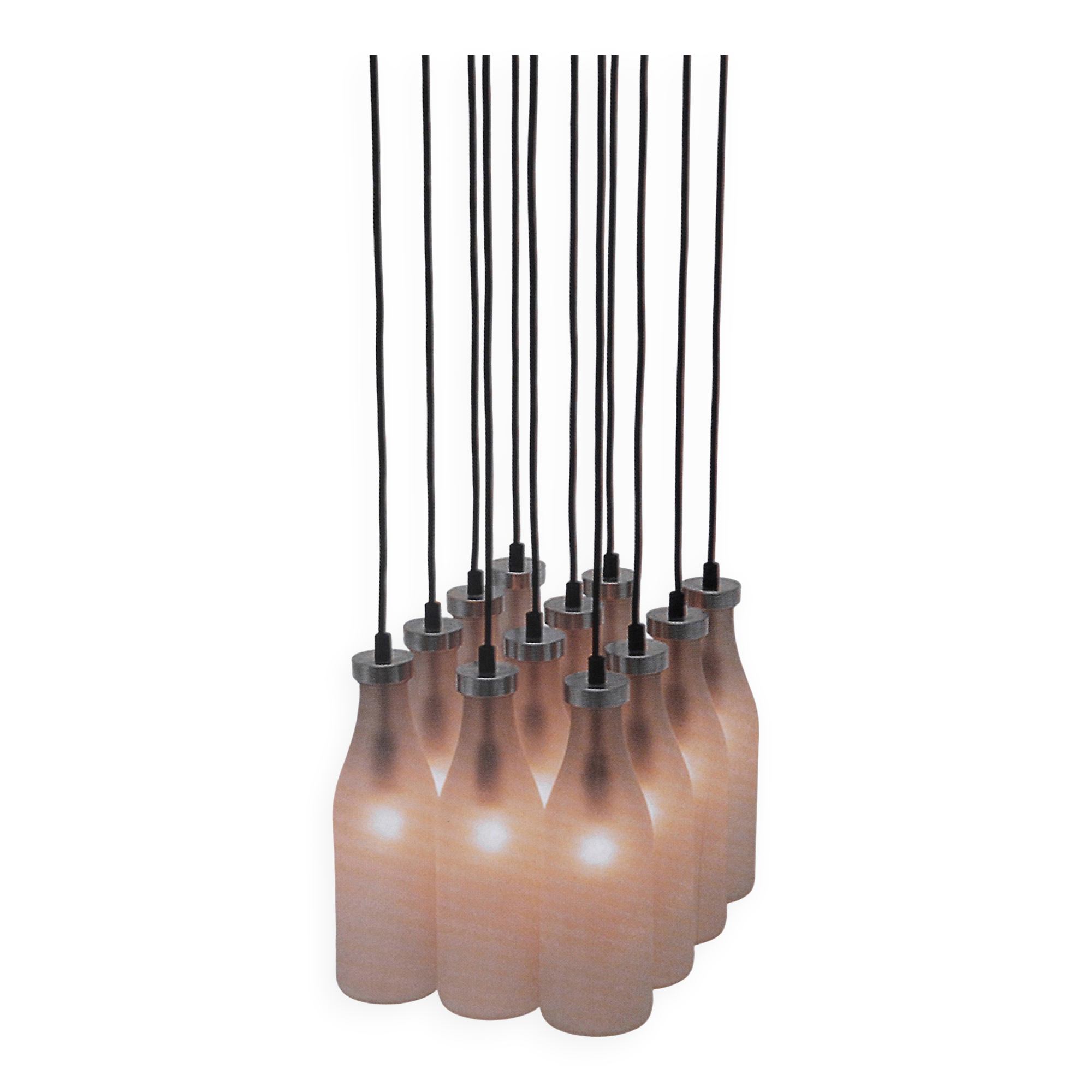 Tejo Remy "Milk Bottle Lamp", limited edition, 1991