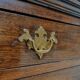 Antique china cabinet oak display cabinet English kitchen cabinet