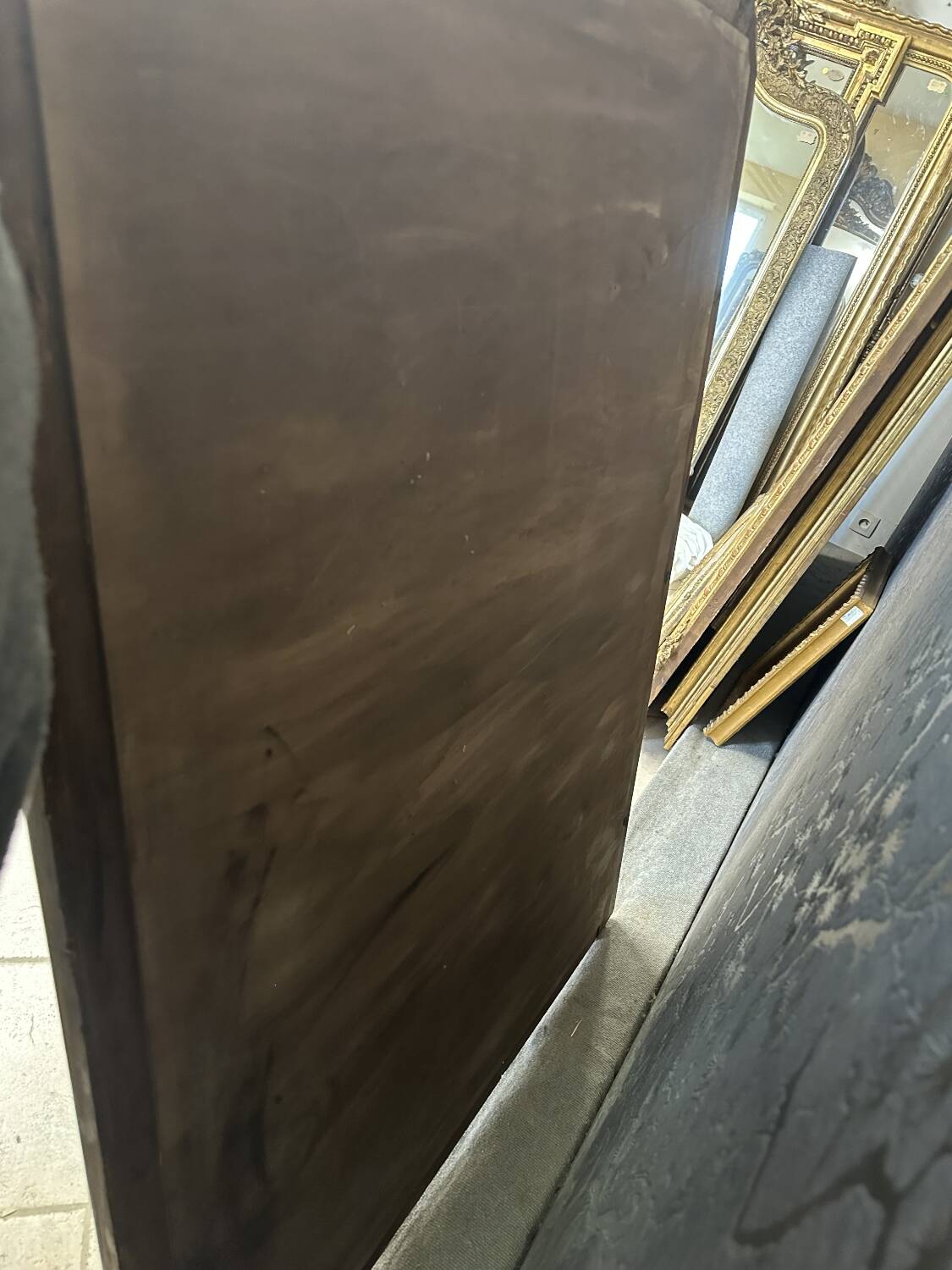 Louis Philippe silver mirror 133 x 98