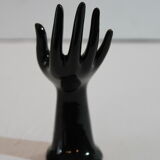 Black ceramic hand