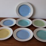 7 plates L'Amandinese model "excellence"