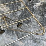 Vintage wall-mounted coat rack