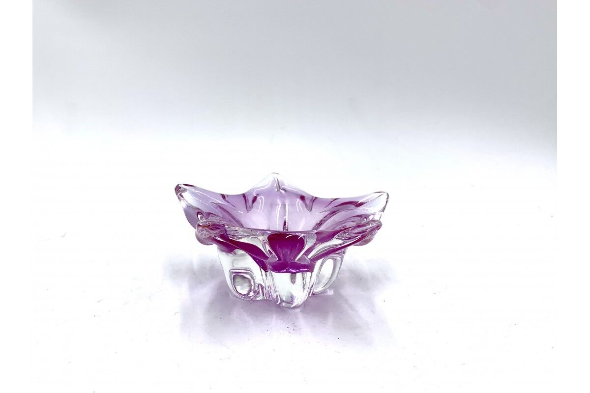 Cendrier en verre années 1960