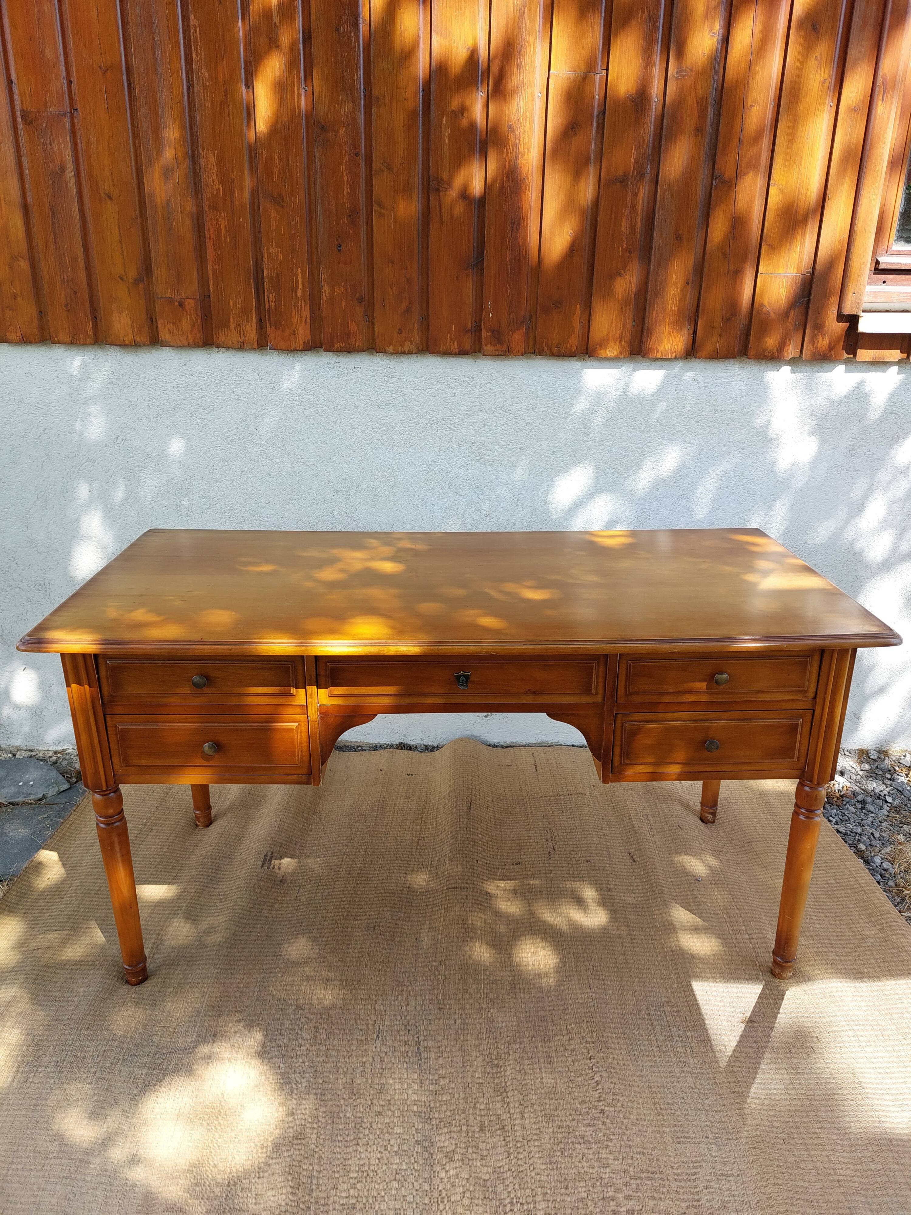 Bureau bois avec rallonges