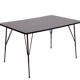 1950s Adjustable dining / coffee table by Rudolf Wolf for Elsrijk, Holland