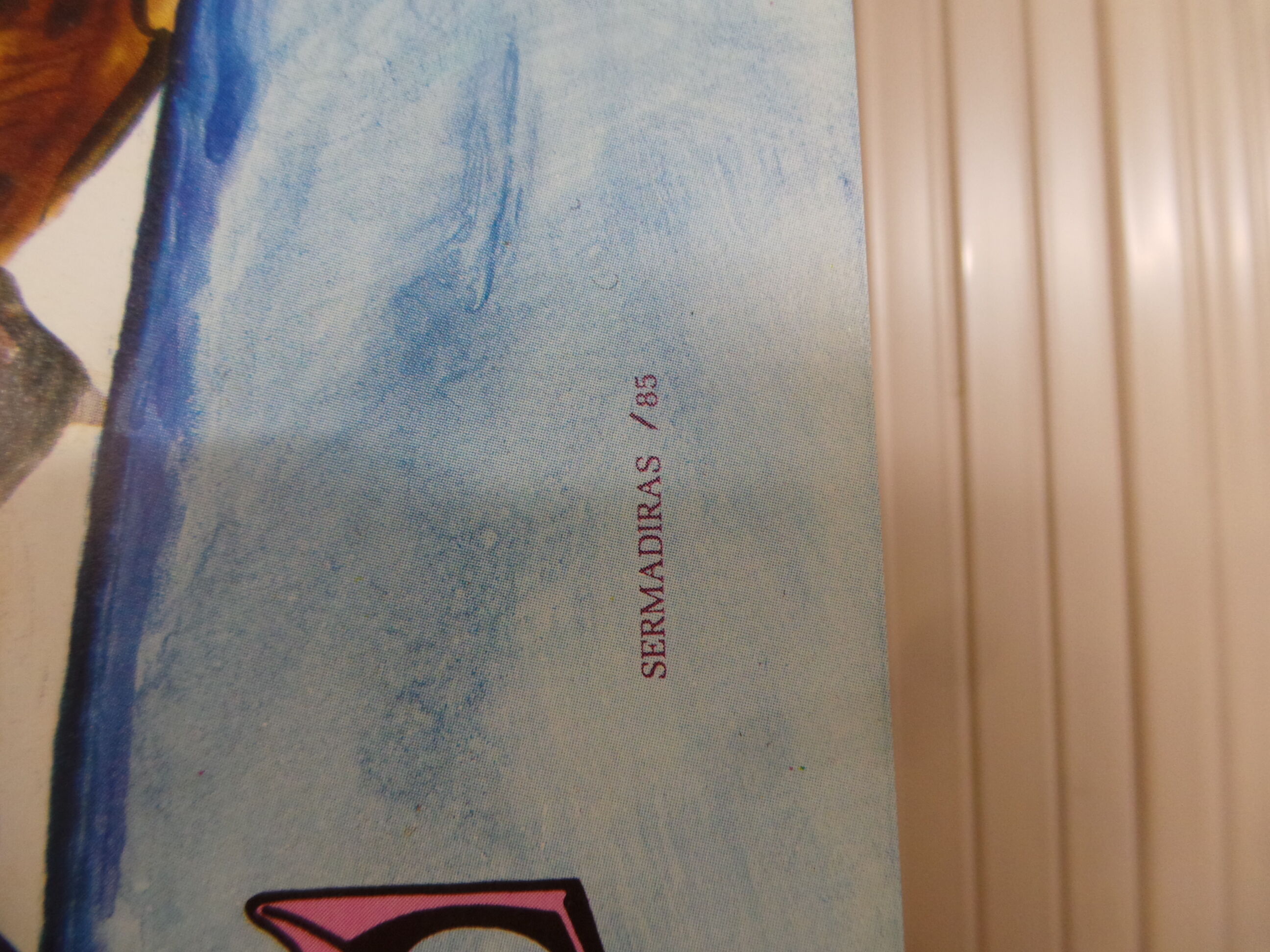 Original Paul Fort National Lottery poster 1985