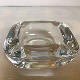 Crystal ashtray pocket tray Vannes le Chatel