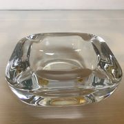 Crystal ashtray pocket tray Vannes le Chatel