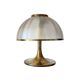 Mushroom Murano blown Glass Table Lamp, Fabbian Italy, 1970s