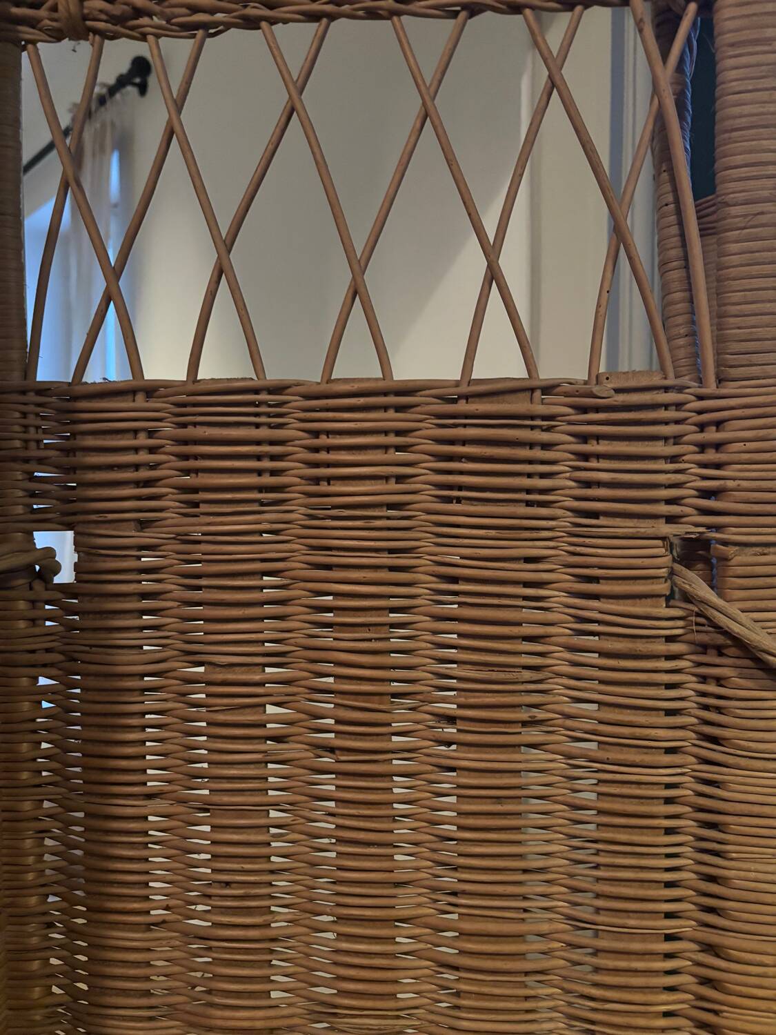 Rattan screen