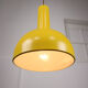Vintage yellow metal lamp