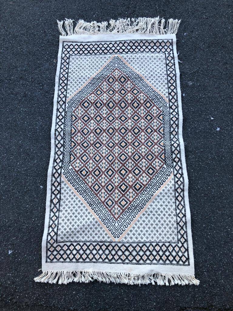 Handmade Tunisian rug