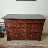 Directoire mahogany chest of drawers