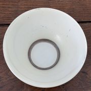 Vintage bol en verre jaune duralex