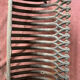 Cast iron chimney grille