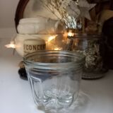 Paire d'anciens moules cannelés en verre. Moules à kouglof / Moules à confitures