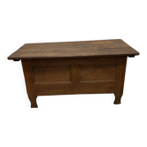 Old XIX solid dark wood dresser
