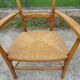 Mulched armchair high backrest