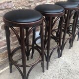 Suite of 4 bar stools