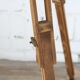 Industrial floor lamp on tripod