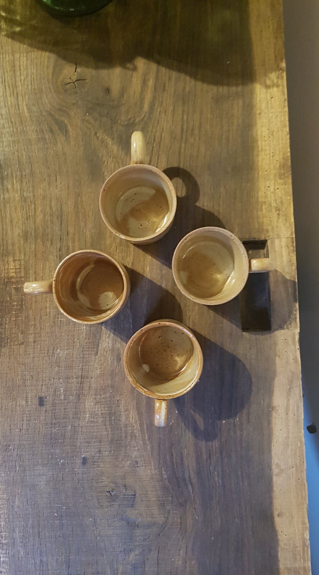 Lot de 4 tasses en grès