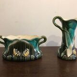 Planter and slip vase Gustave De Bruyne