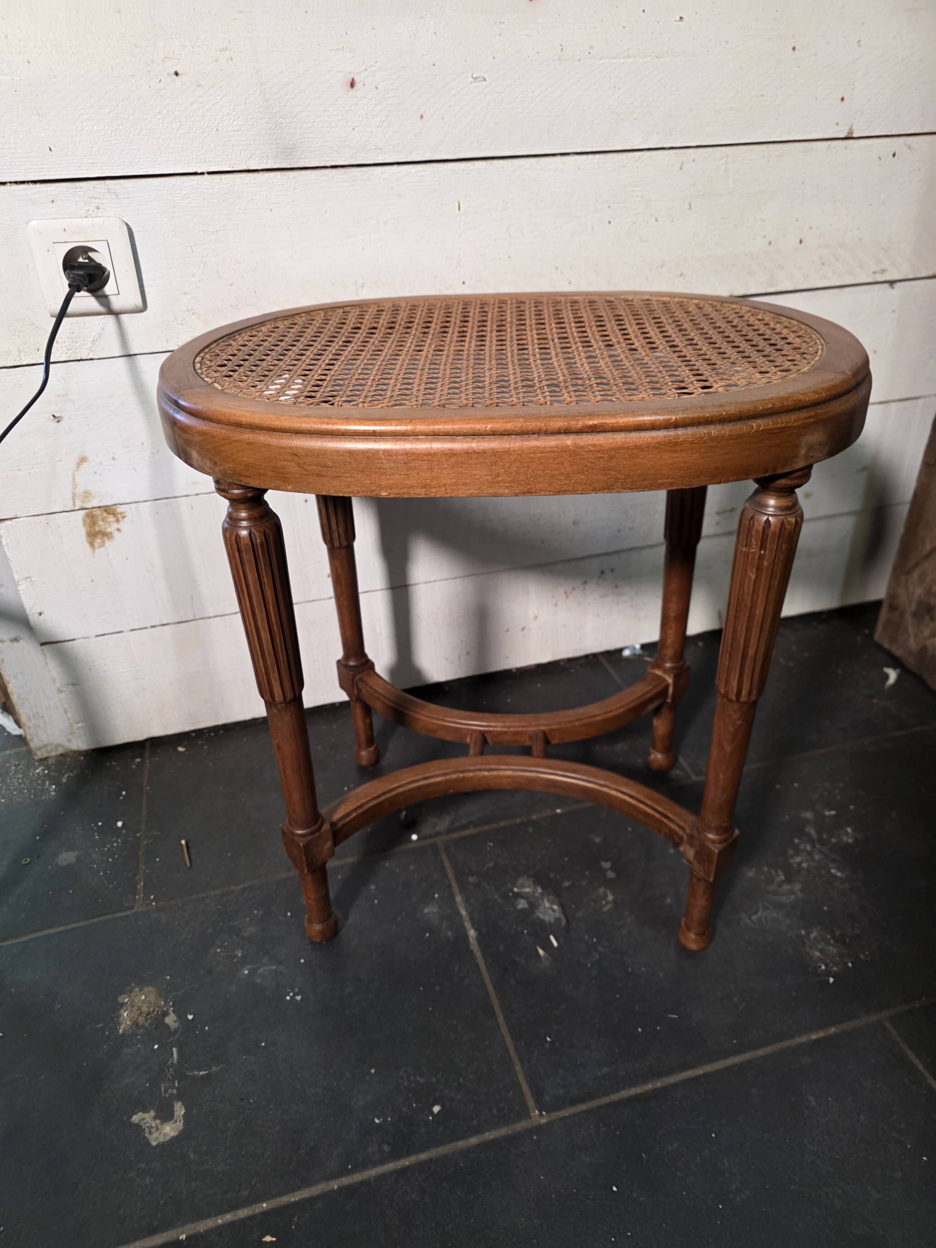 Louis XVI style piano bench