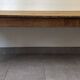 Authentic vintage farmhouse table from the 1950s in solid oak.