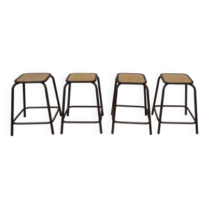 4 tabourets empilables - industriels