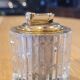 Colibri table lighter in cut glass