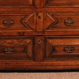 17th Century Jacobean Chest of Drawers in Oak and Walnut