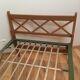 Lit vintage croisillons pliable