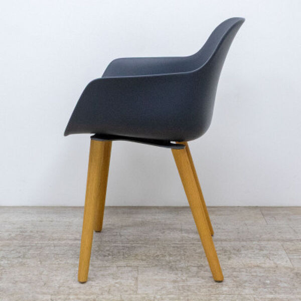 Chaise Crassevig Pola Round gris foncé